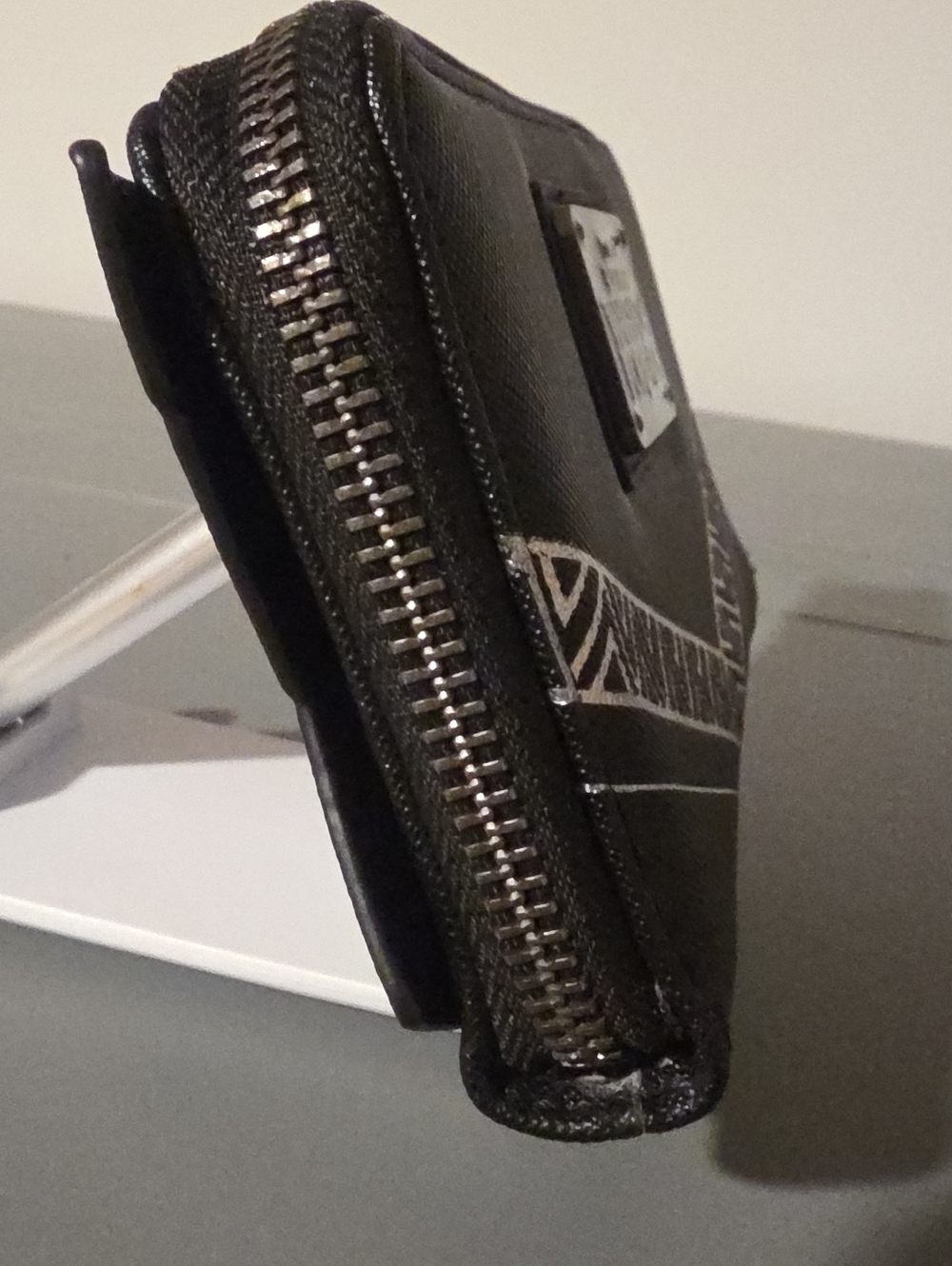 LOUNGEFLY Black Panther "Wakanda Forever" Black Zip Wallet - Picture 4 of 8